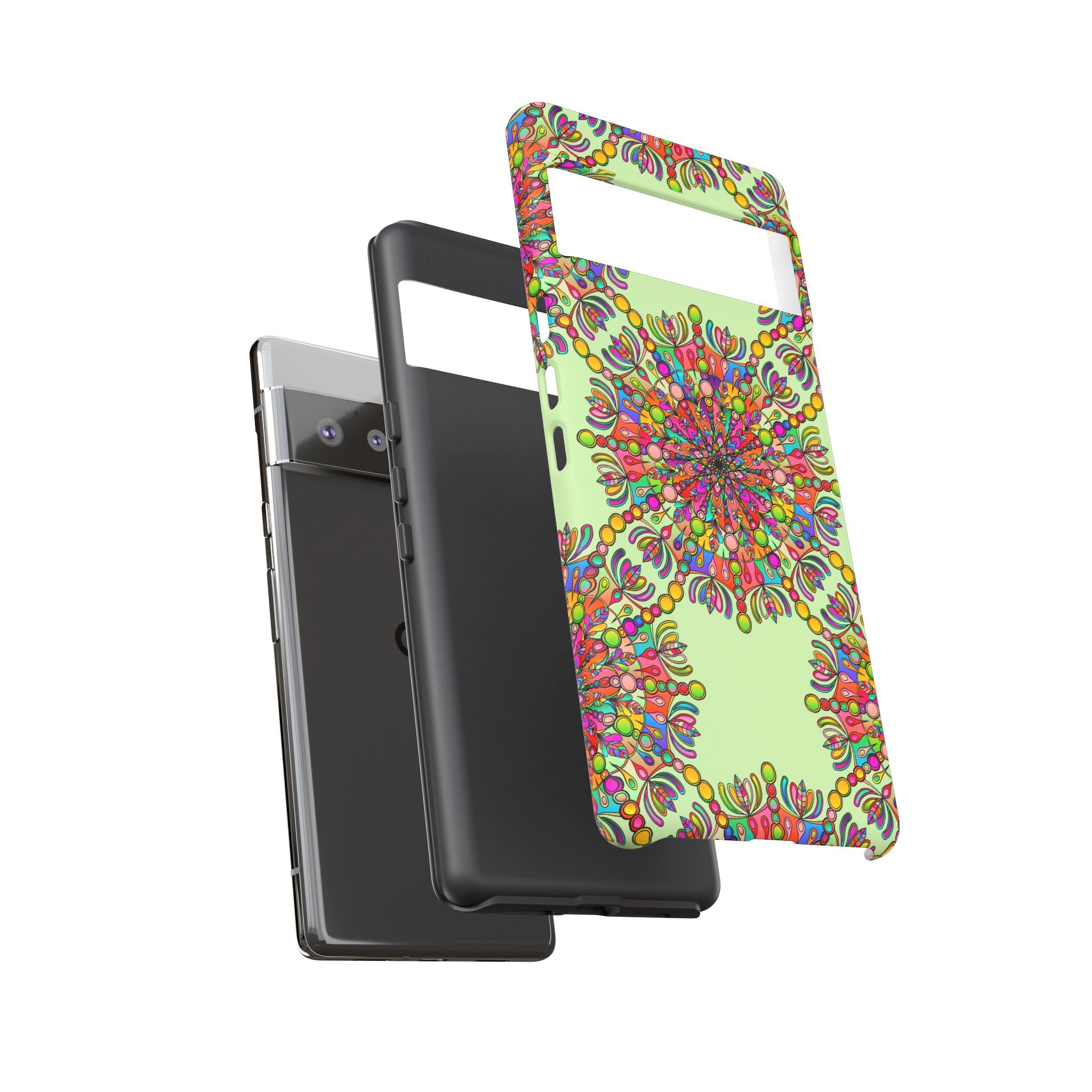 Vibrant Mandala iPhone & Google Pixel Case | Tough Cases