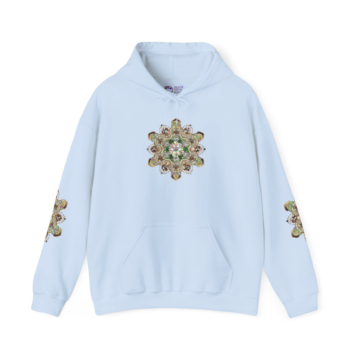Mandala Floral Hoodie