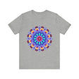 Vibrant Mandala Tee featuring colorful, intricate spiritual art design for a unique, eye-catching fashion statement