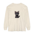 Cute Kitten with Blue Eyes Long Sleeve T-Shirt Alt Text 63