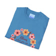 Beautiful and vibrant floral mandala quote t-shirt with intricate design