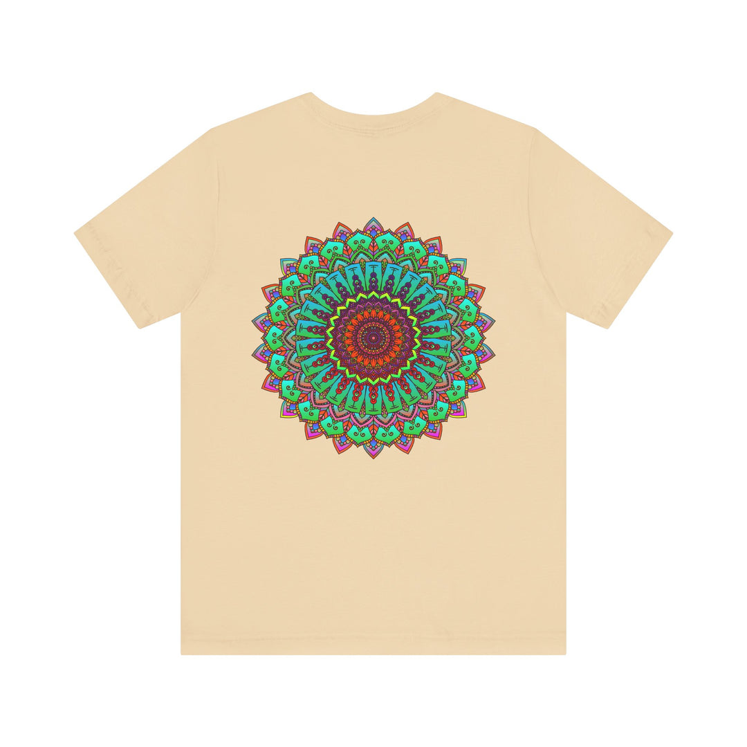 Vibrant Mandala Tee - A symbol of serenity and inner harmony