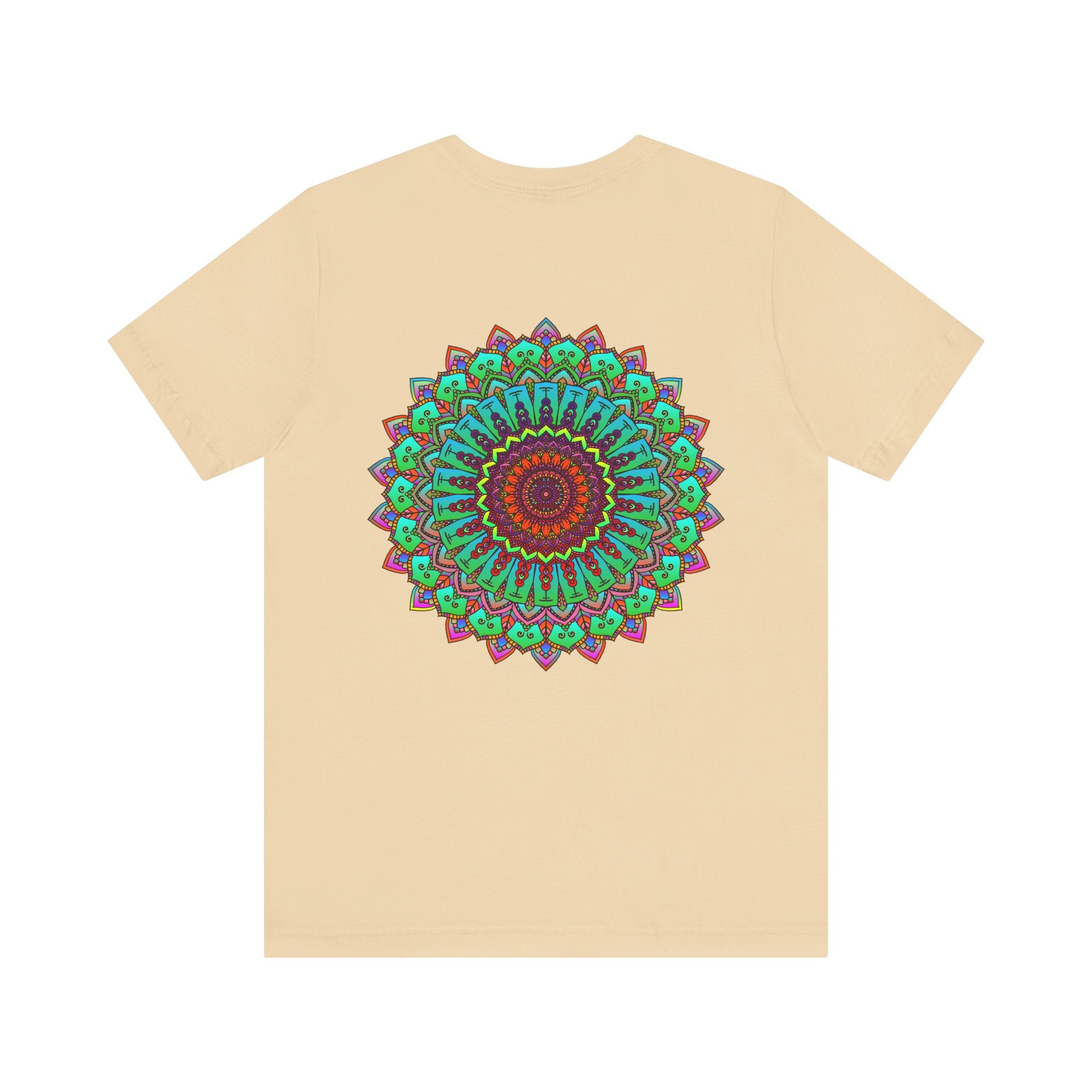 Vibrant Mandala Tee - A symbol of serenity and inner harmony