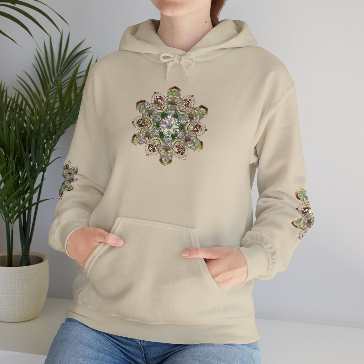 Mandala Floral Hoodie
