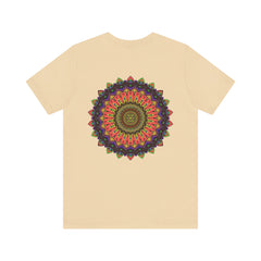 Ethnic mandala tee promoting mindfulness and spiritual connection