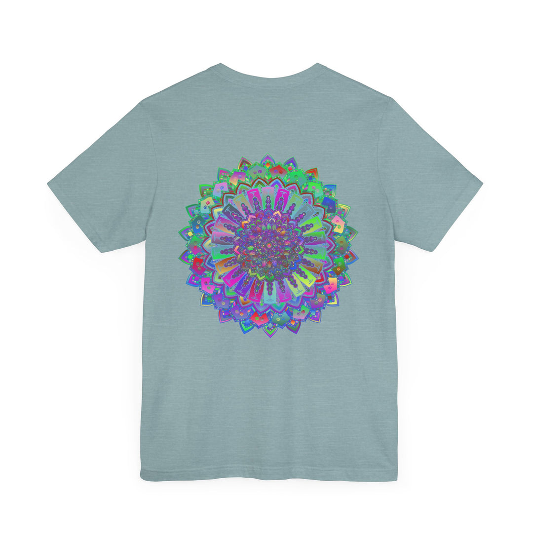 Vibrant Mandala Tee featuring intricate design symbolizing spiritual peace and harmony