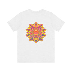  Tee showcasing a colorful and intricate mandala for spiritual connection