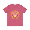 Vibrant Mandala T-Shirt featuring a colorful and detailed design perfect for adding a pop of color to your wardrobe