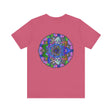Vibrant Mandala T-Shirt featuring intricate spiritual peace design, perfect for spreading positive energy and embracing inner harmony