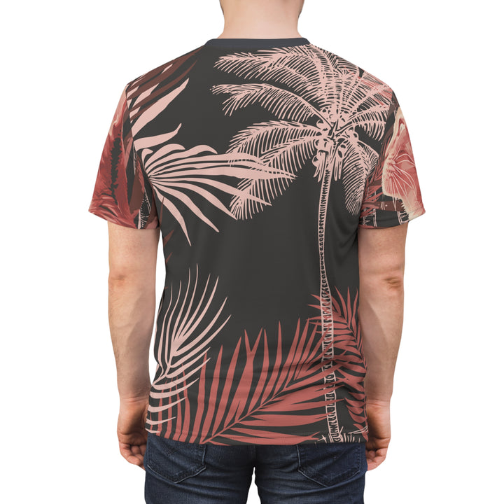 Tropical Cat All-Over Print Tee
