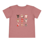 Animal Love Kleinkind T-Shirt, süße Cartoon Tiere T-Shirt für Kinder 