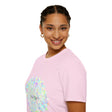 Colorful mandala t-shirt with intricate and unique design for men and women