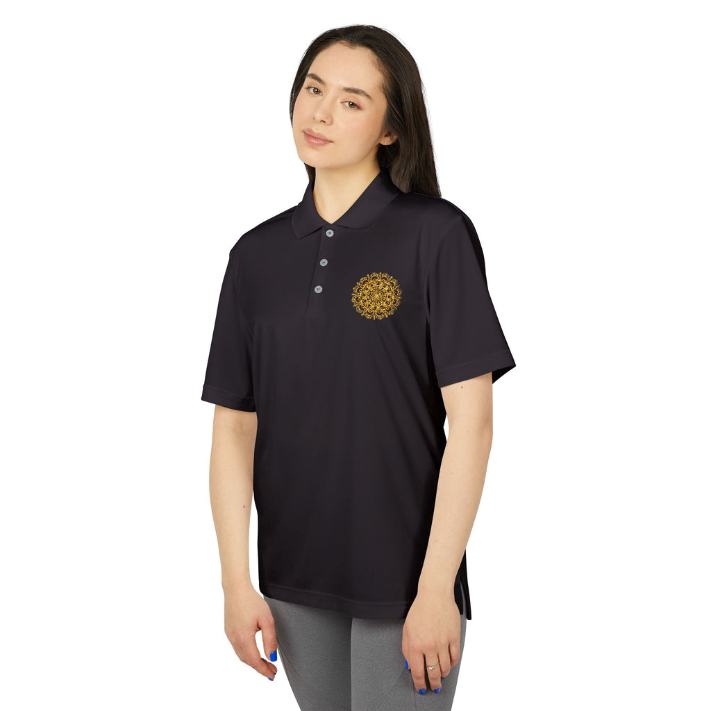 Blululi Custom Adidas Mandala Polo Shirt, Unisex with Classic Adidas Style