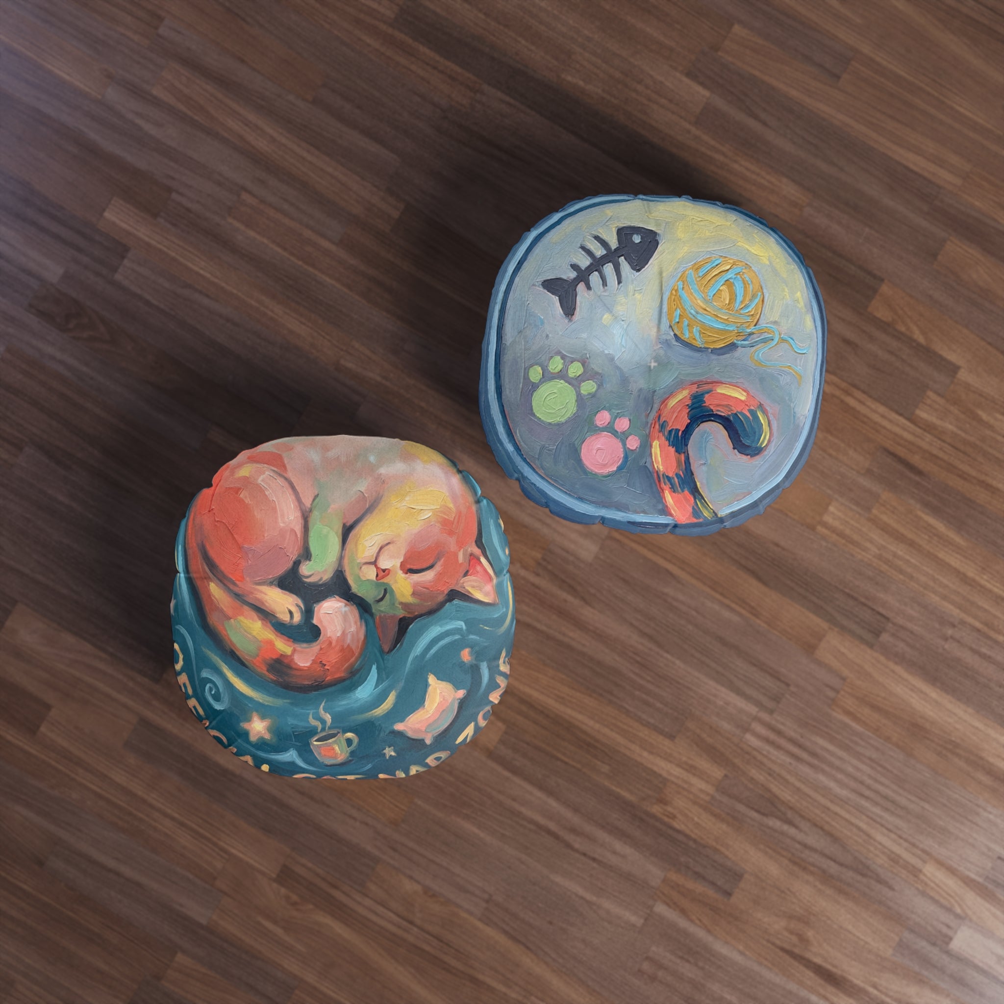 Official Cat Nap Floor Pillow - Cozy Cat Cushion