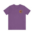 Front view of Mandala Peace & Harmony T-Shirt with vibrant spiritual mandala print