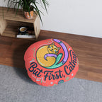 Cuscino da pavimento per gatti Cozy Curl — Ma prima, un pisolino