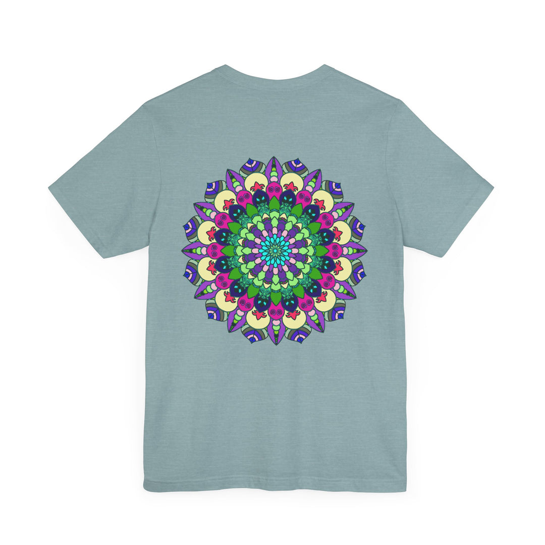 Beautiful Mandala Tee with intricate design representing spiritual peace and harmony for a serene and balanced lifestyle