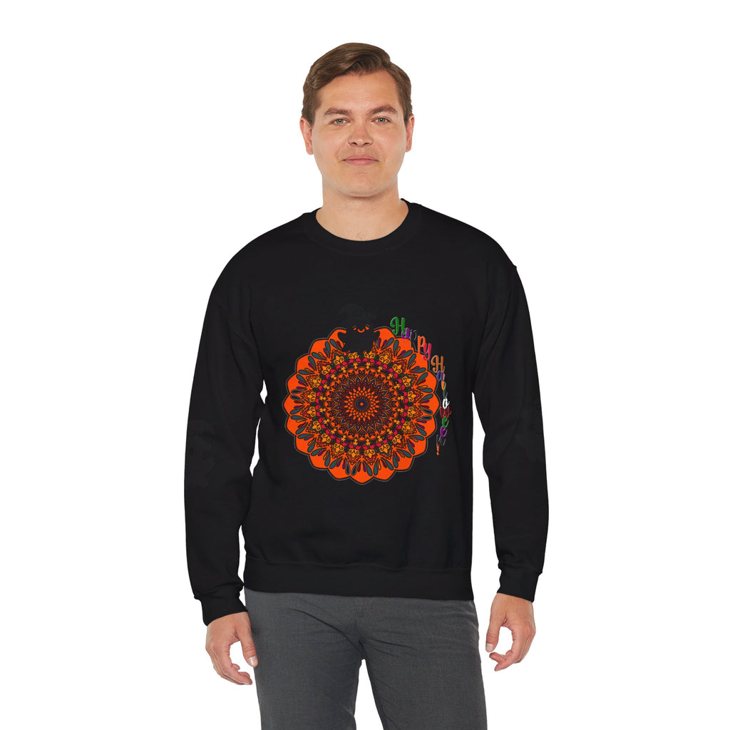 Unisex Halloween sweatshirt featuring adorable ghosts on a cozy crewneck