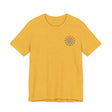 Man wearing Mandala Peace & Harmony T-Shirt with serene expression