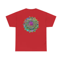 Comfortable and stylish unisex tee with a striking mandala pattern