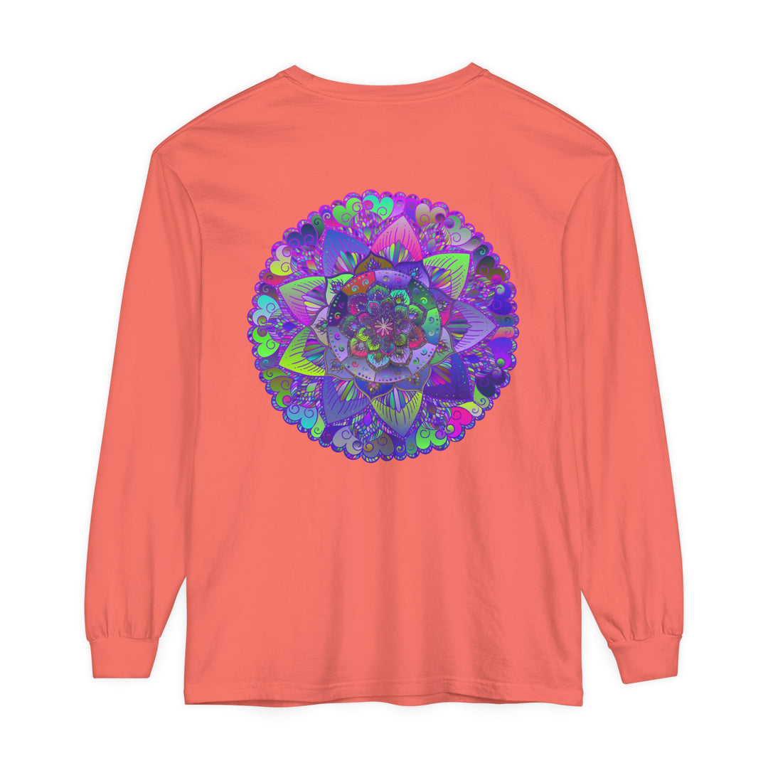 Intricate Mandala Long Sleeve T-Shirt - Psychedelic Art 60