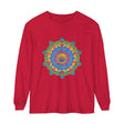 Intricate Mandala Long Sleeve T-Shirt with beautiful and detailed mandala design