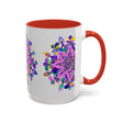  Attractive Ceramic Mug with Hand-drawn Mandala Art 
