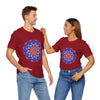 Colorful Mandala Geometric T-Shirt with intricate patterns and vibrant colors