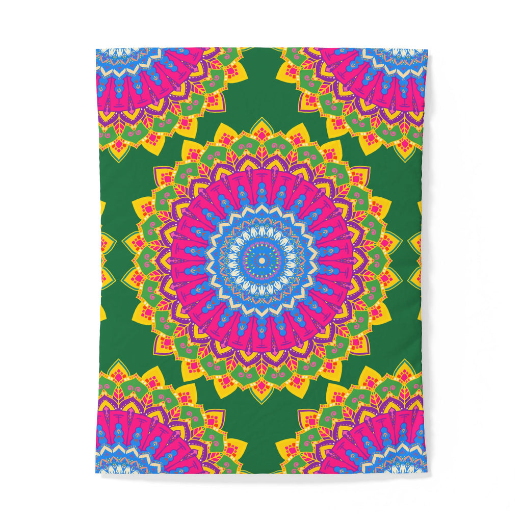 Bettwäsche aus Baumwolle mit Mandala-Motiv im Bohème-Stil