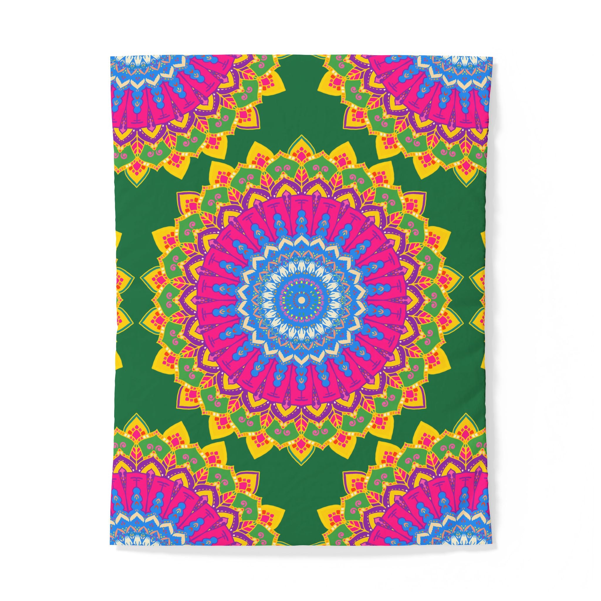 Bettwäsche aus Baumwolle mit Mandala-Motiv im Bohème-Stil