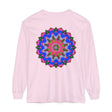 Colorful mandala long sleeve t-shirt for a standout and unique look