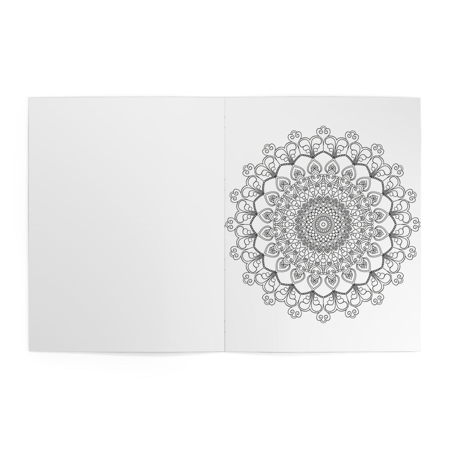 Mandala Coloring Book — Disegni Intricati Disegnati a Mano per il Rilassamento e la Consapevolezza