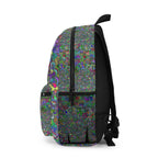 Mandala Pattern Backpack in Bold Hues for School and Travel