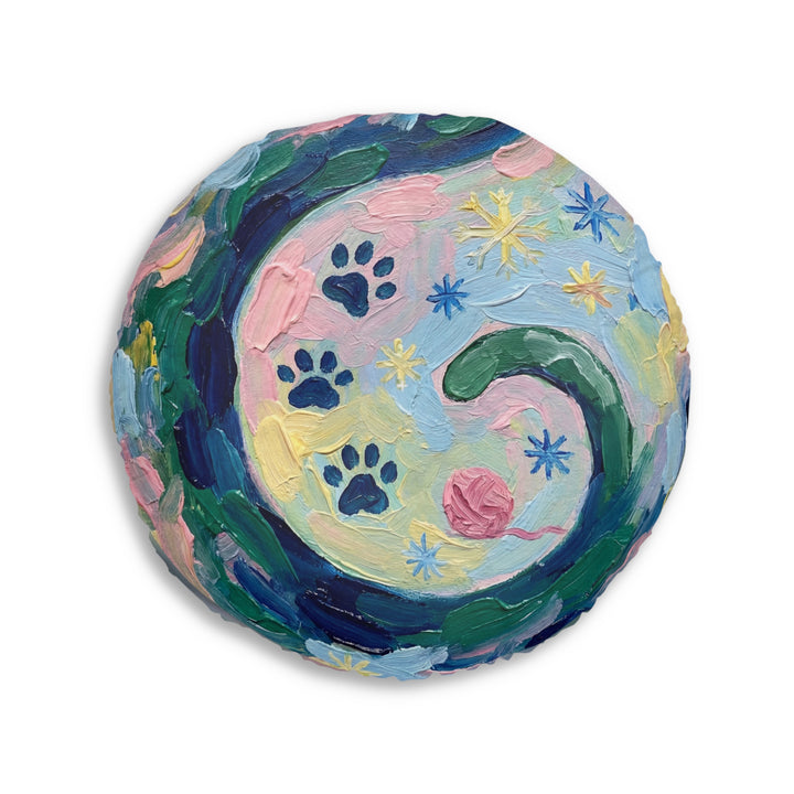 Cuscino da pavimento Midnight Cozy Cat