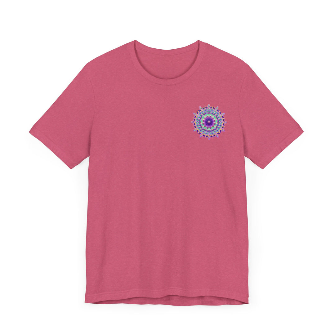 Beautiful mandala tee featuring intricate designs for spiritual peace and harmony