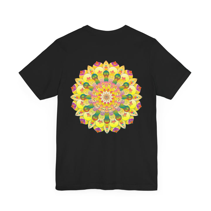 Vibrant Mandala Tee featuring intricate design promoting spiritual peace and harmony for a stylish and meaningful wardrobe addition