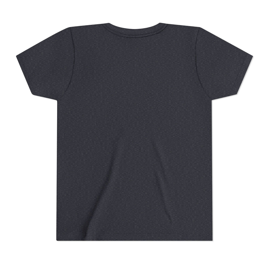 Youth Tee - Cartoon Sheeps Hugging Heart, Cute and Lovely Design