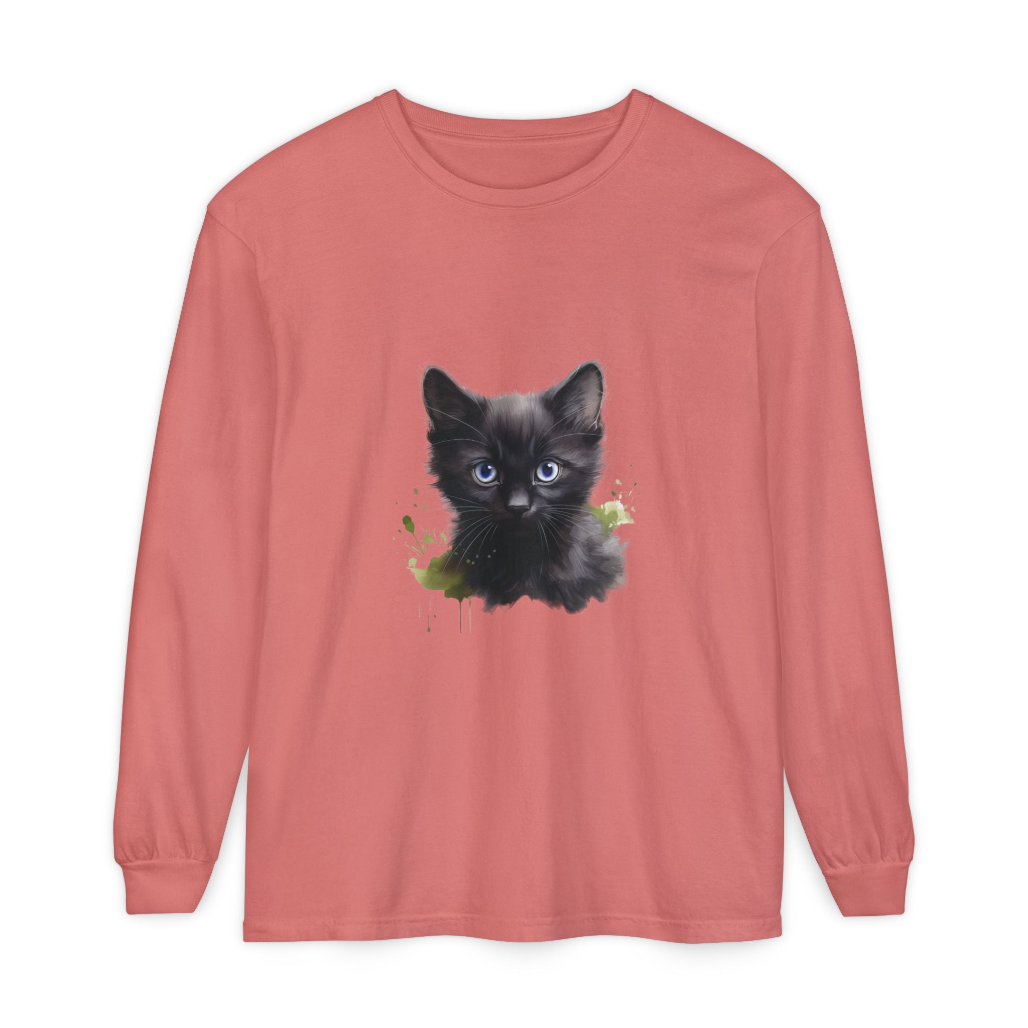Mystic Black Cat - Long Sleeve T-Shirt