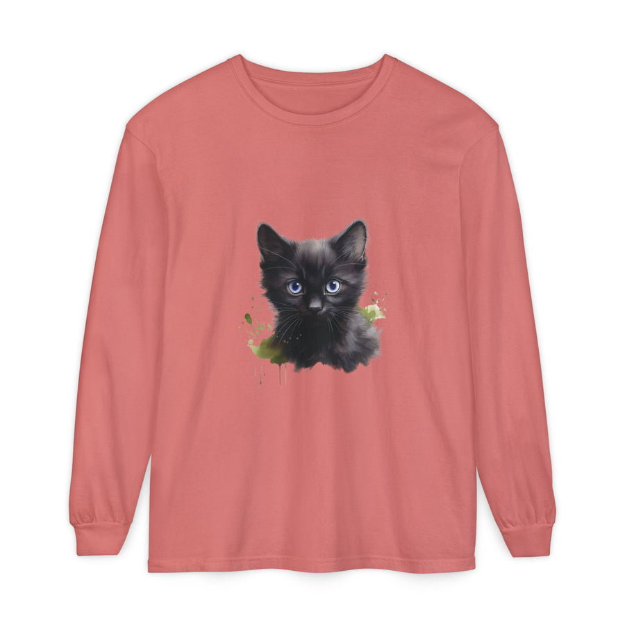 Full Sleeve Tee | Mystic Black Cat