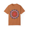 Handmade Mandala Design T-Shirt with high-quality and long-lasting print