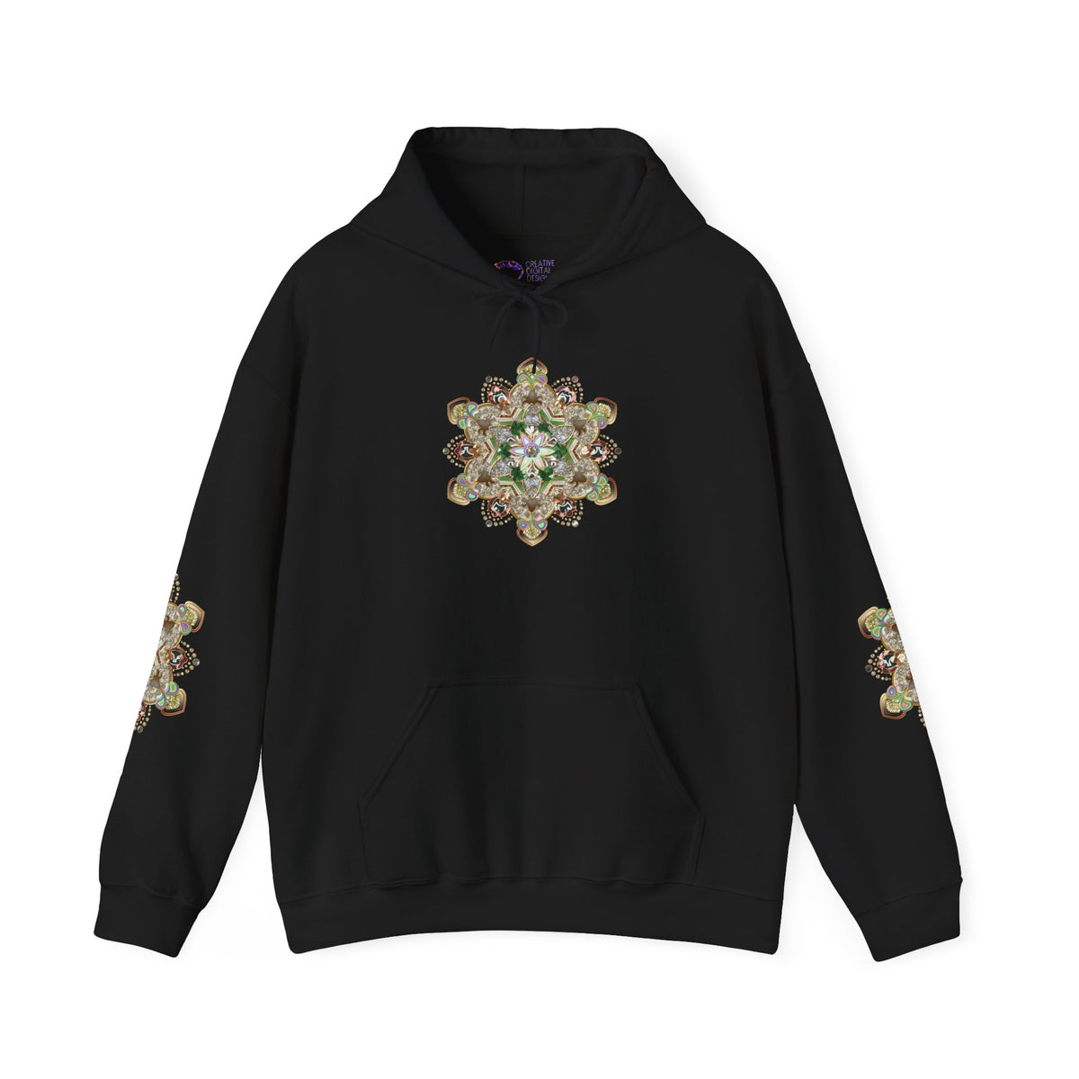 Mandala Floral Hoodie