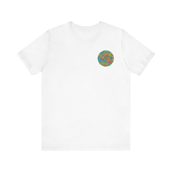 Vibrant Mandala T-Shirt featuring a beautiful and intricate design symbolizing spiritual peace and harmony