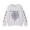 Cozy and stylish unisex crewneck sweatshirt with a heartwarming design, perfect for celebrating the special bond between mother and daughter on Mom's birthday