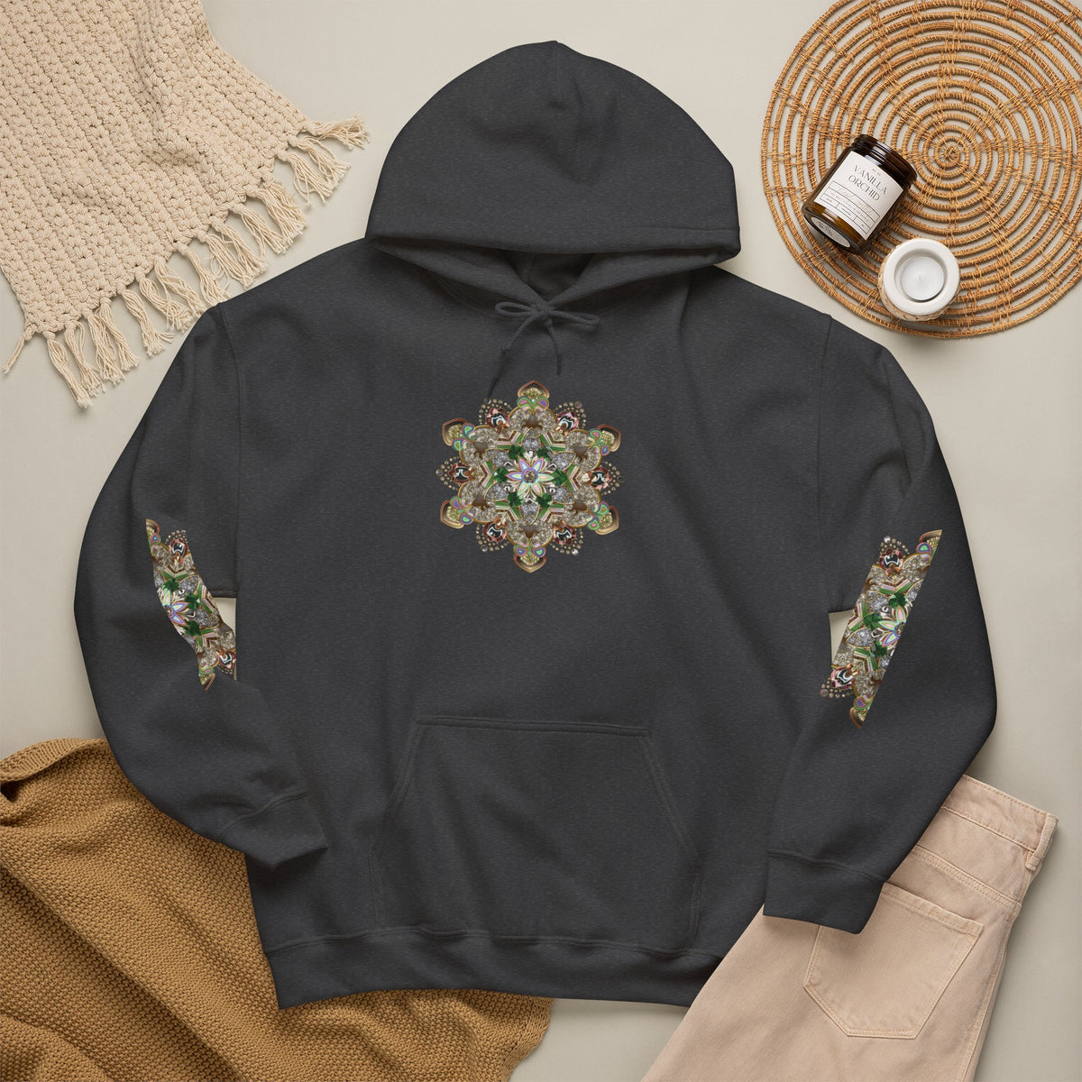 Mandala Floral Hoodie