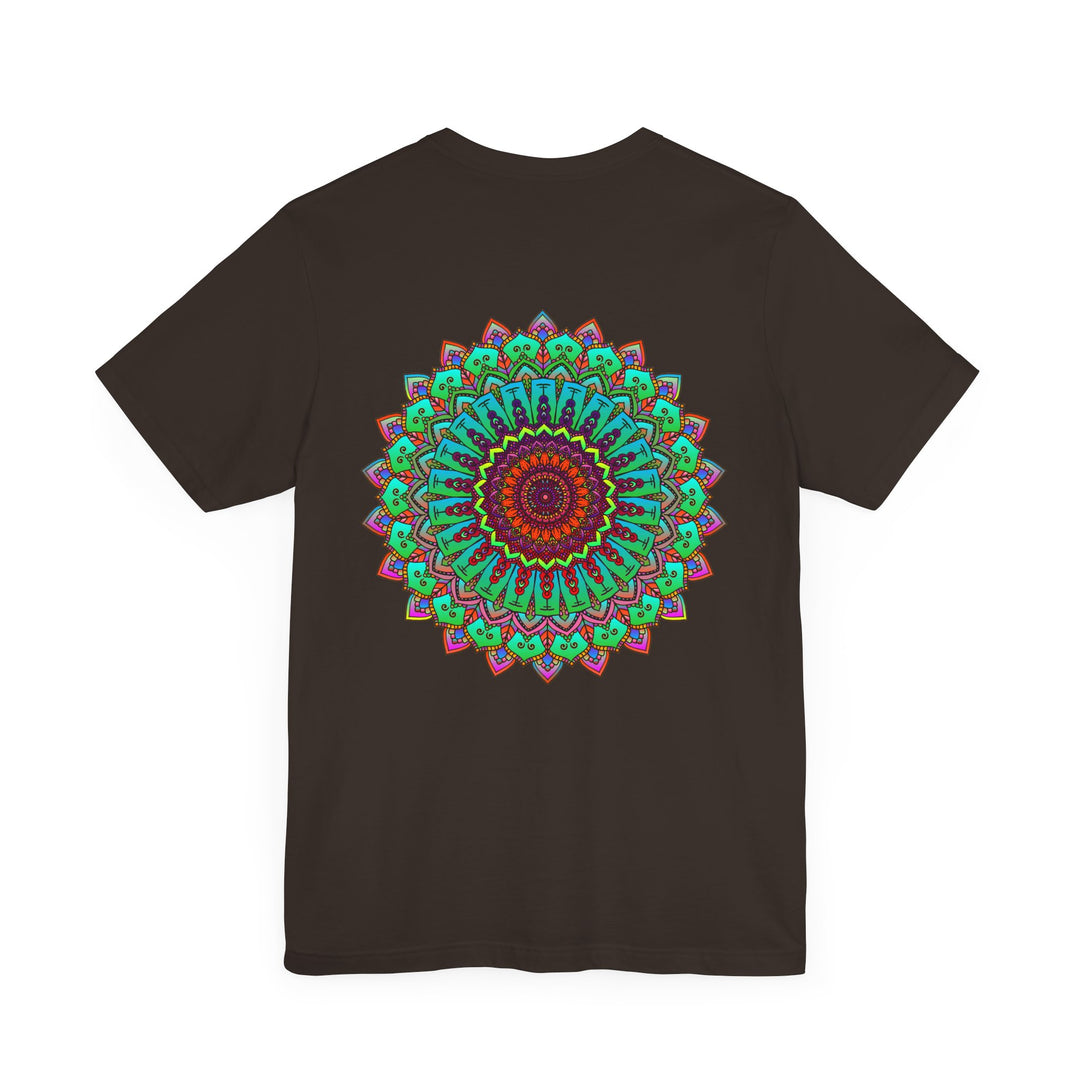 Vibrant Mandala Tee representing the beauty of spiritual peace and harmony