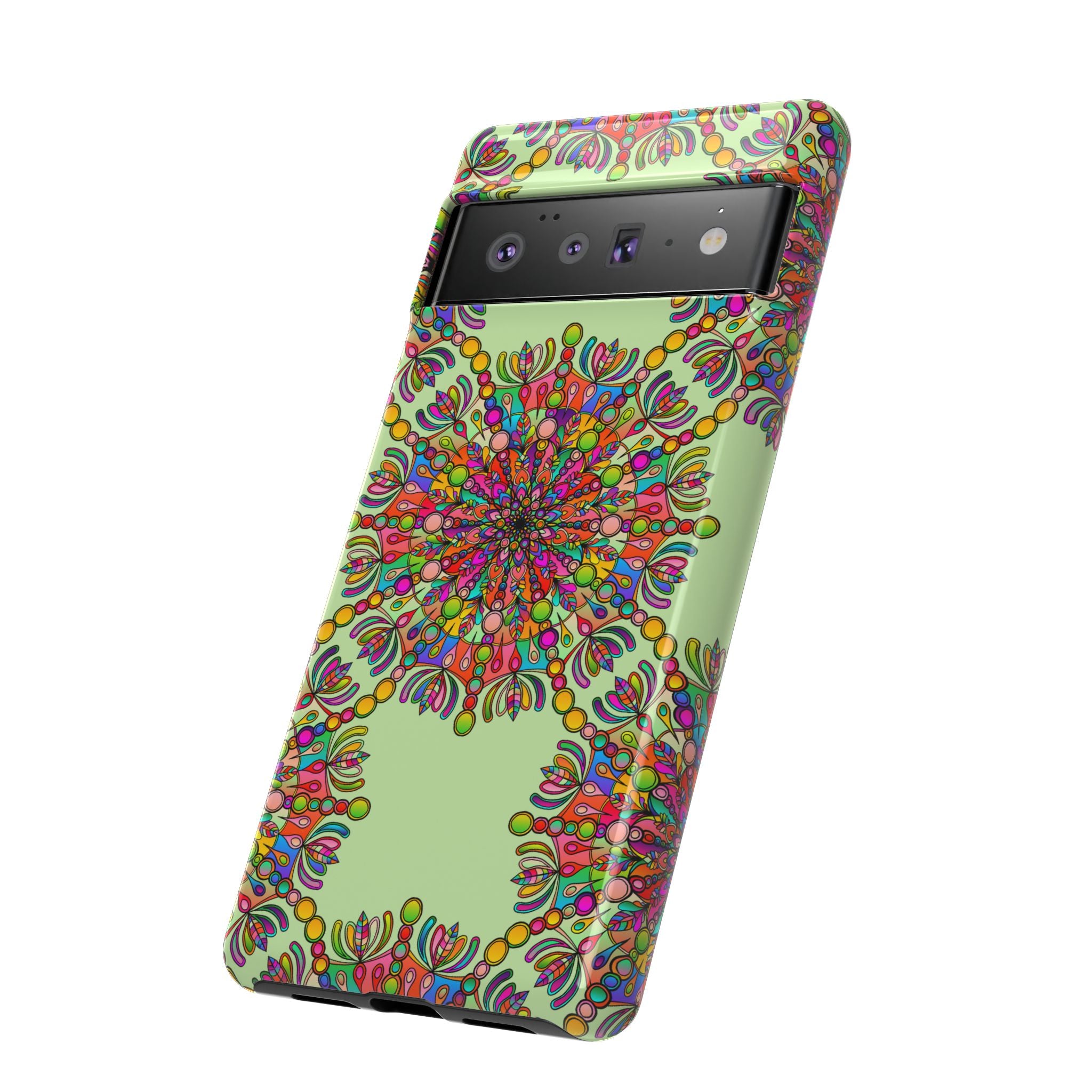 Intricate Mandala Phone Case in Lively Colors for Unique Style