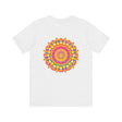 Vibrant Mandala T-Shirt featuring a beautiful design symbolizing peace and harmony