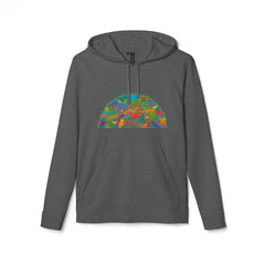 Stylish Blululi Custom Adidas Mandala Hoodie with intricate design