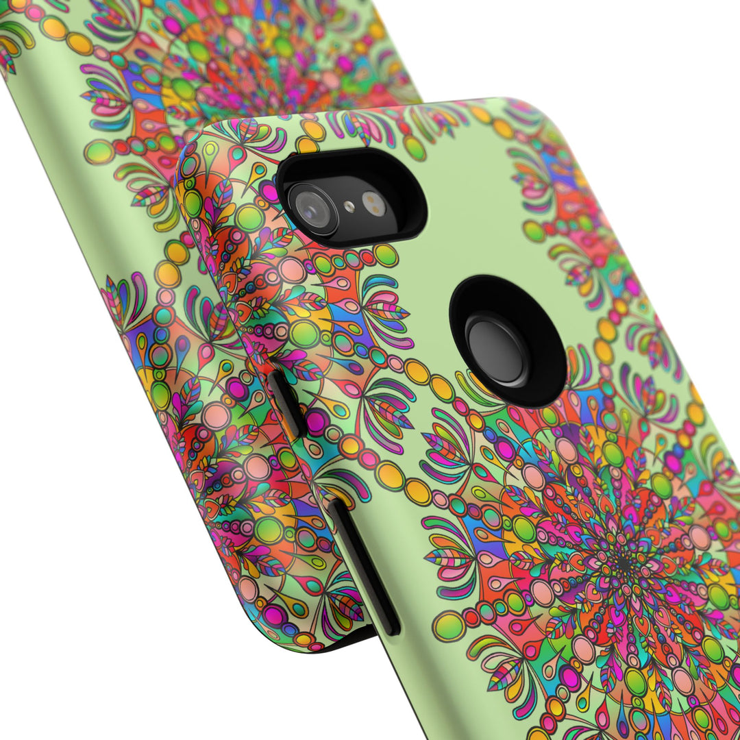 Intricate Mandala Phone Case in Lively Colors for Unique Style