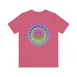 Vibrant Mandala Tee featuring intricate design symbolizing spiritual peace and harmony for a serene and mindful lifestyle